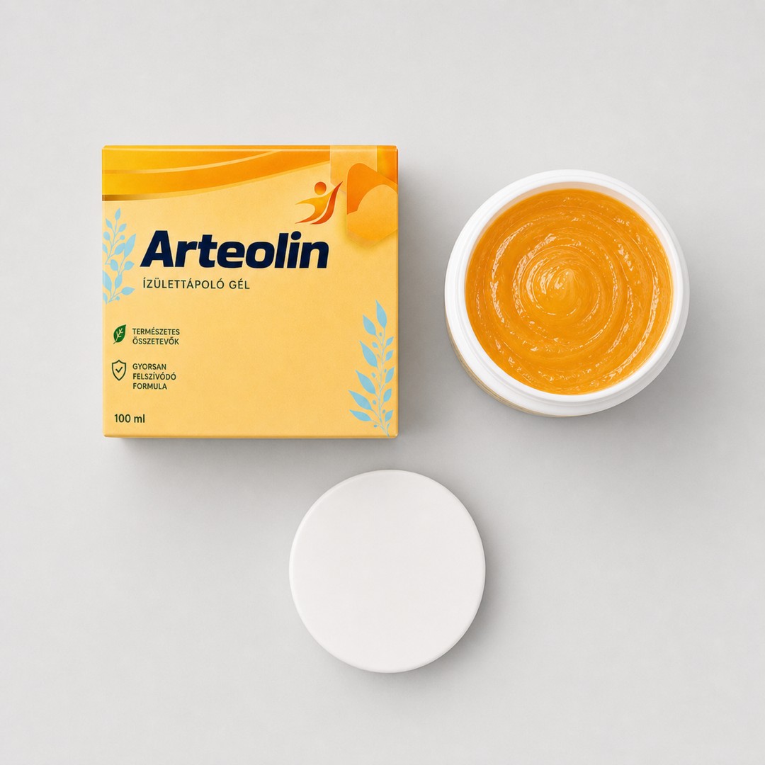Arteolin Kényelem Gél tubus, elölnézet
